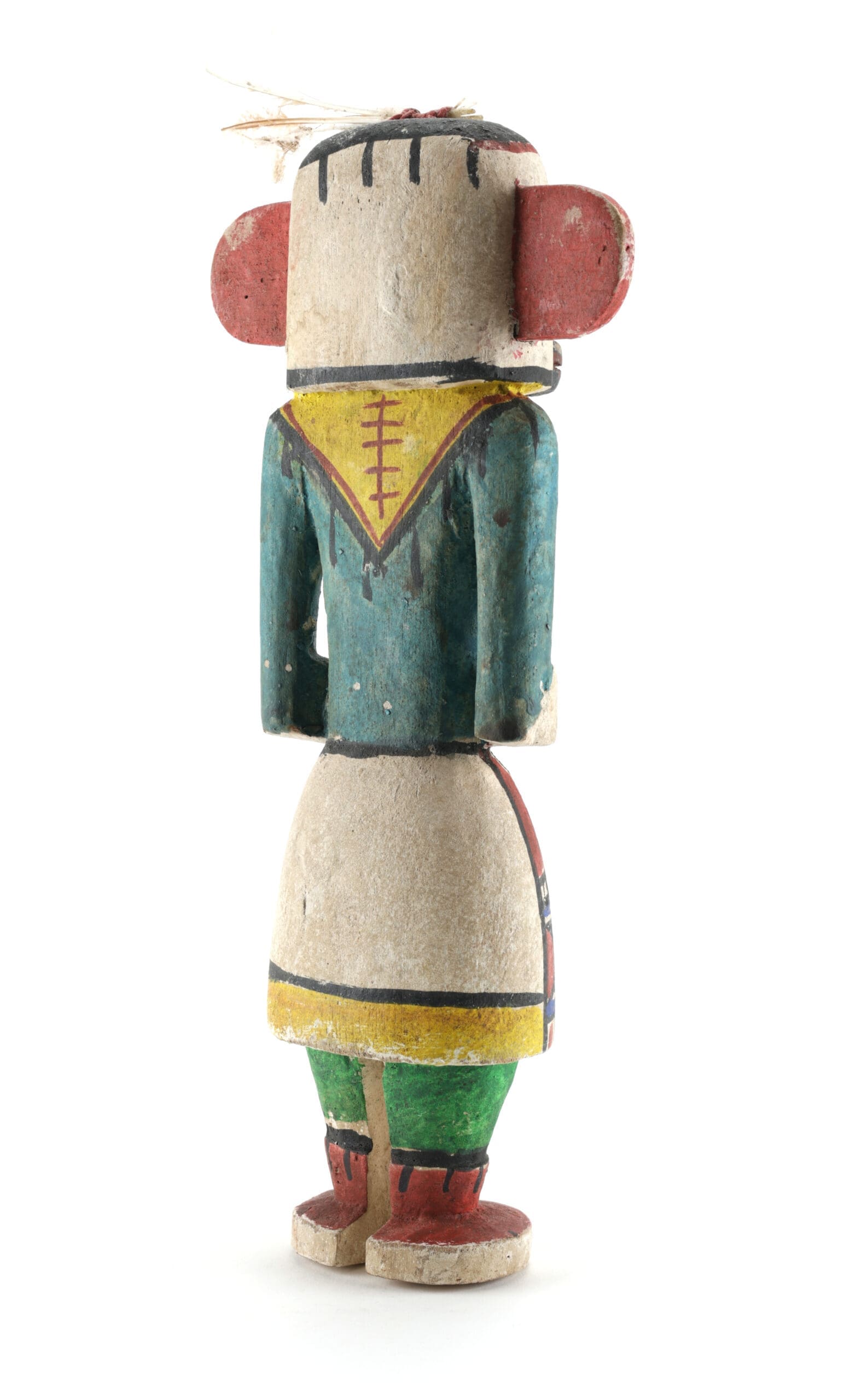 Hopi Longhair kachina - Arizona, United States - detail photo