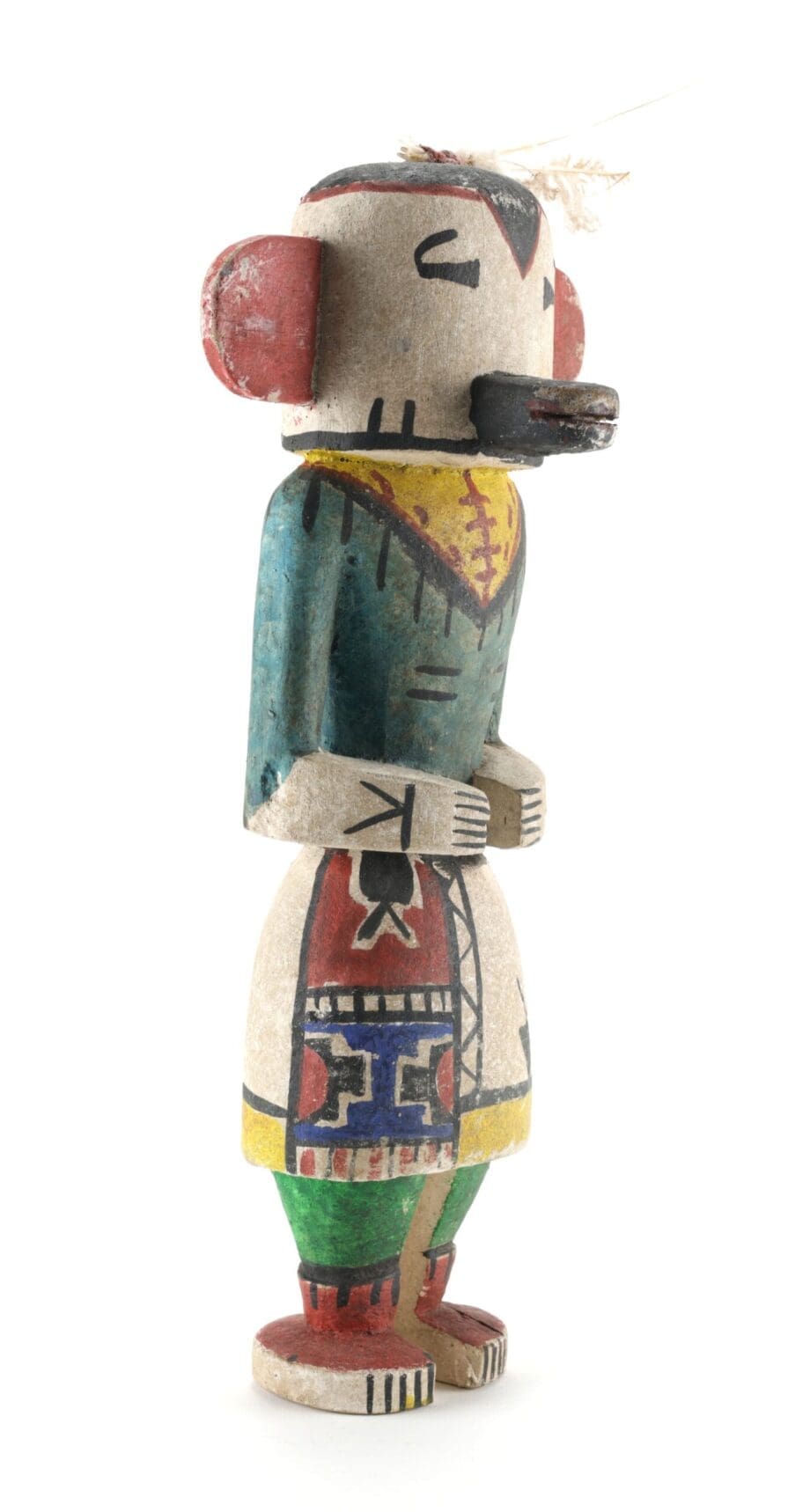 Hopi Longhair kachina - Arizona, United States - Vergulde Kat