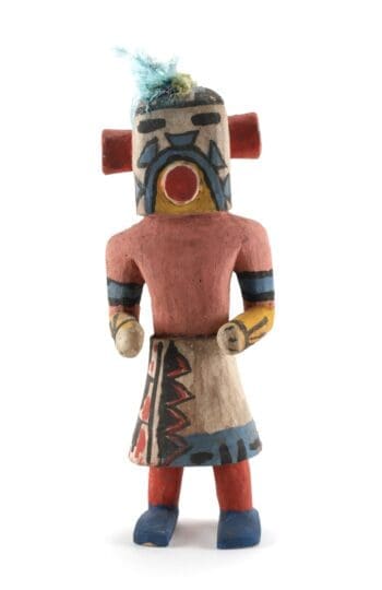 Hopi kachina Chakwaina doll - Arizona, United States - detail photo
