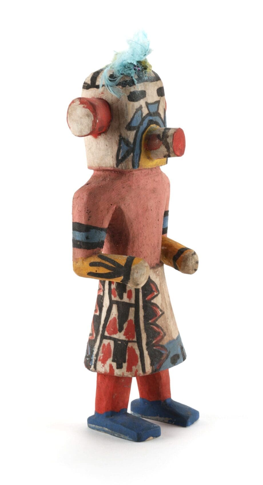 Hopi kachina Chakwaina doll - Arizona, United States - Vergulde Kat