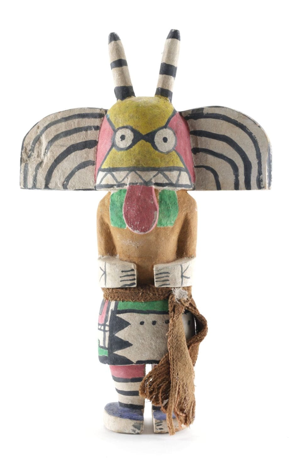 Hopi Chakwaina kachina – Arizona, Verenigde Staten – Vergulde Kat