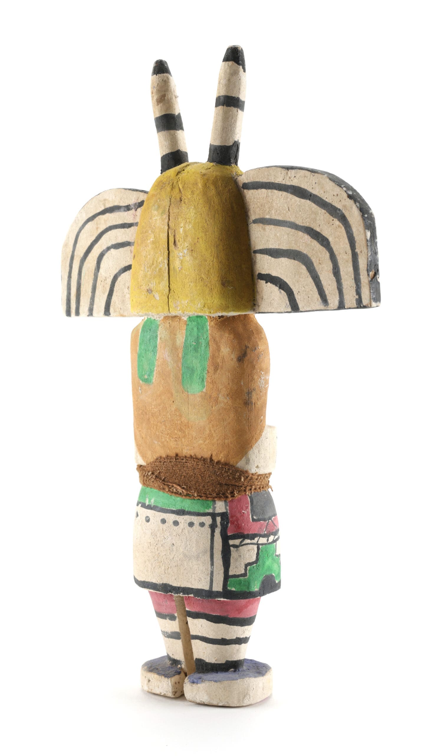 Hopi Chakwaina kachina – Arizona, Verenigde Staten – detailfoto