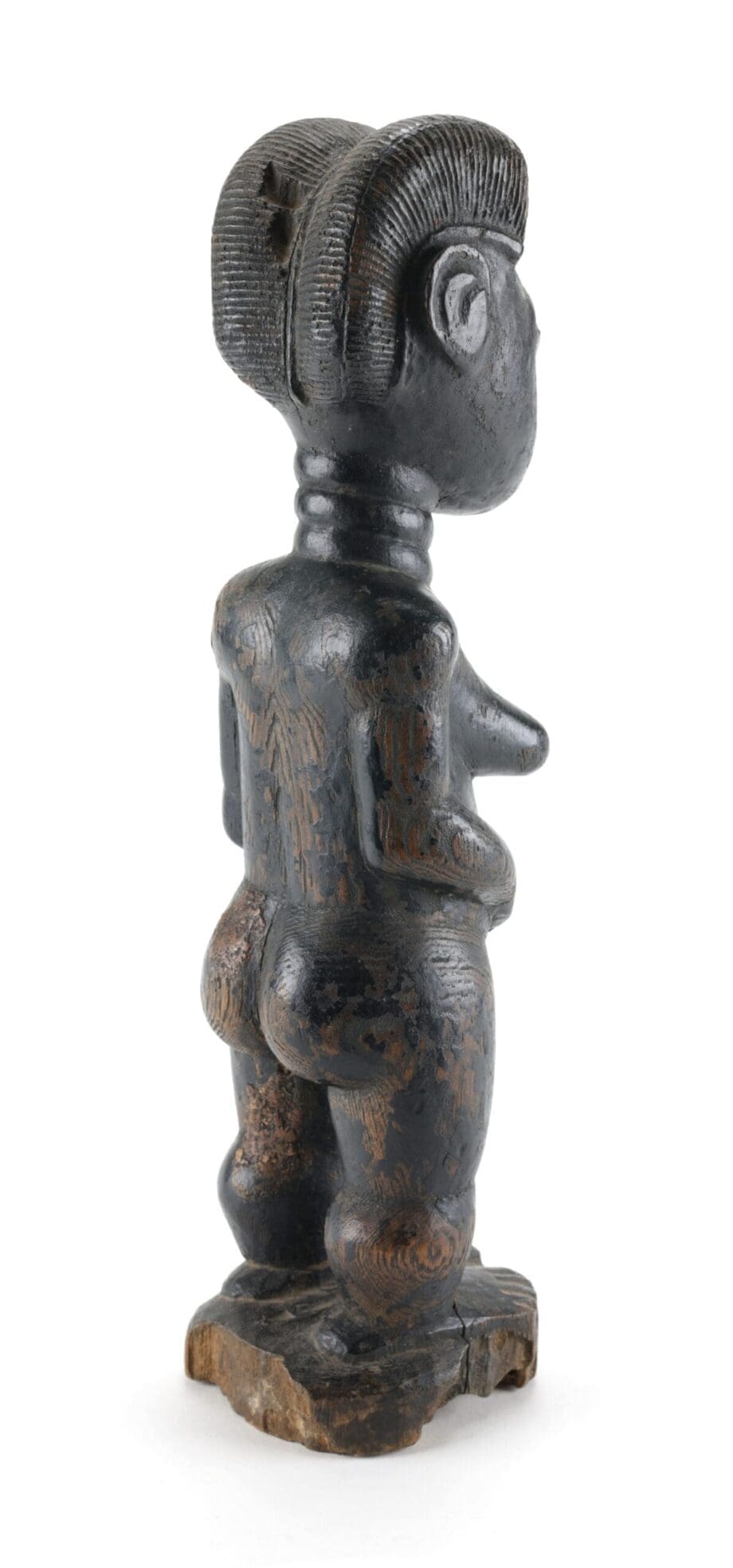 Baule statue of a woman - Ivory Coast - Tribal art - Vergulde Kat