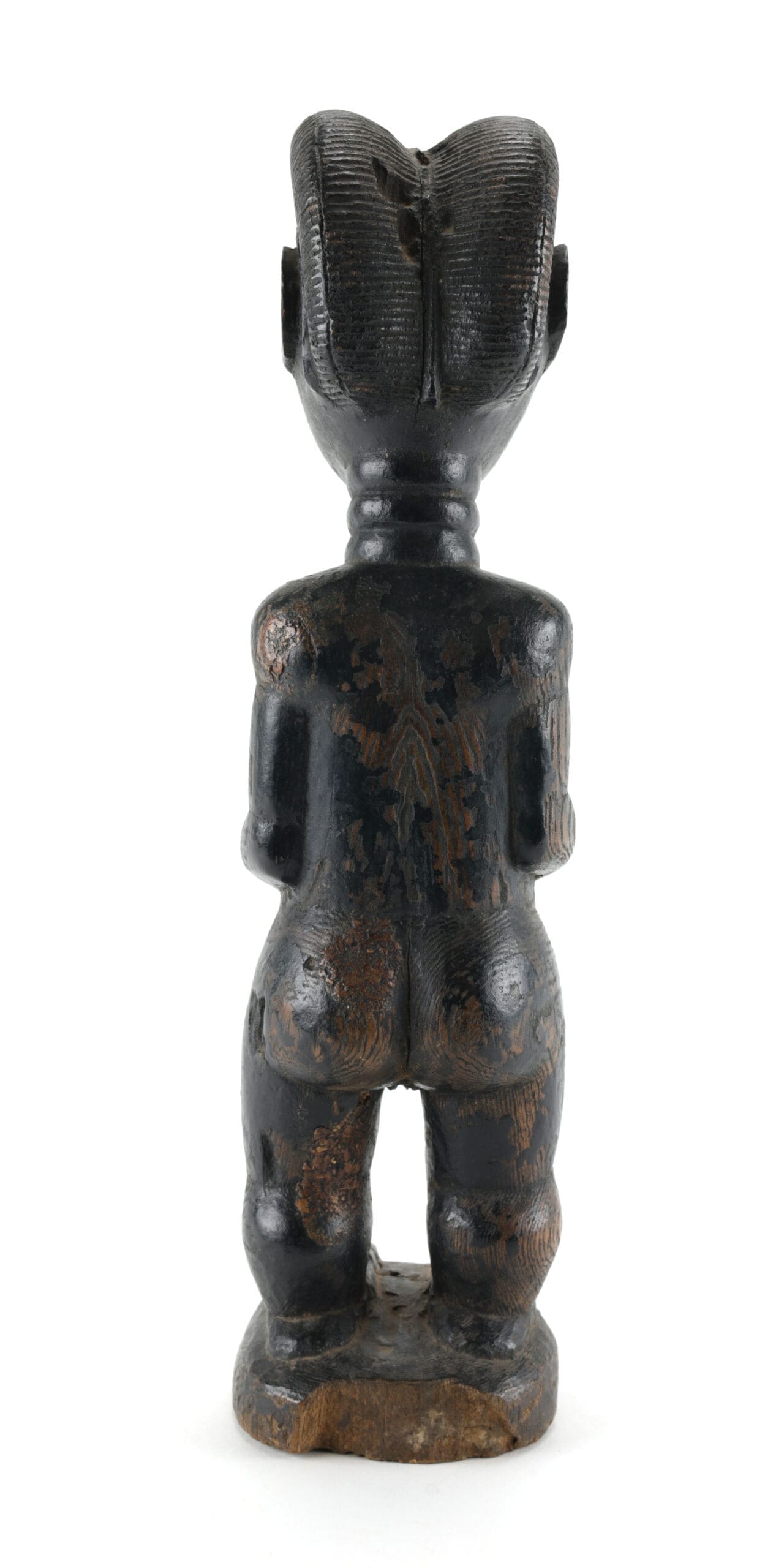 Baule statue of a woman - Ivory Coast - Tribal art - detail photo