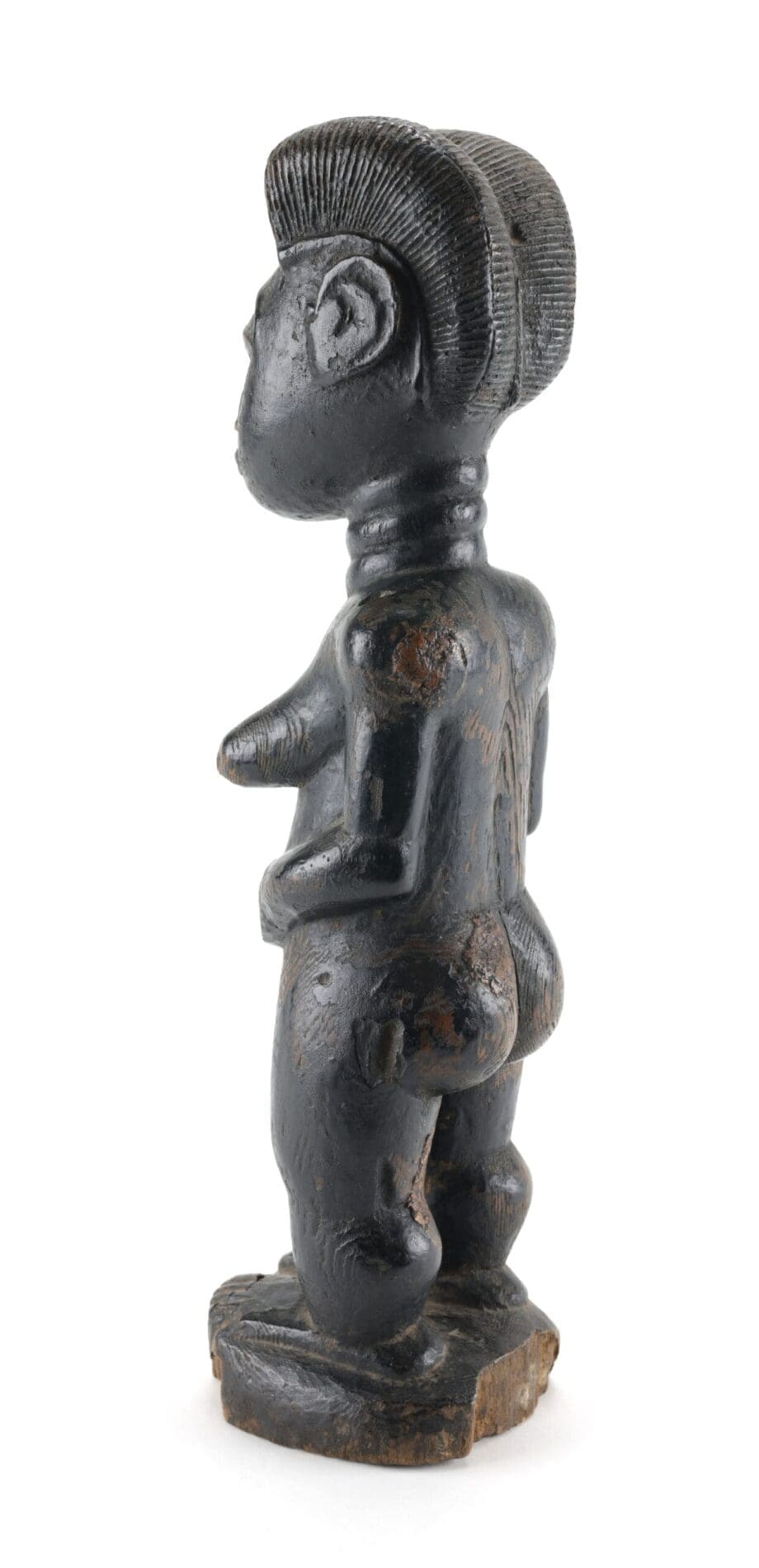 Baule statue of a woman - Ivory Coast - Tribal art - Vergulde Kat