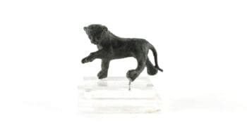 Roman bronze figurine of a panther, c. 200 AD - detail photo