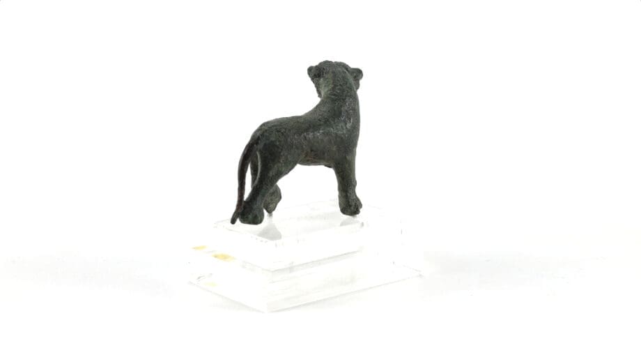 Roman bronze figurine of a panther, c. 200 AD - Vergulde Kat