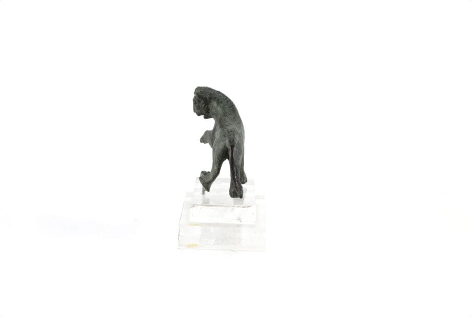 Roman bronze figurine of a panther, c. 200 AD - Vergulde Kat