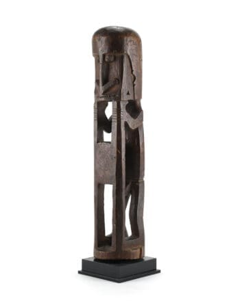 Unique Korwar statue from Geelvink Bay - ex-collection Willem Zwiep - detail photo