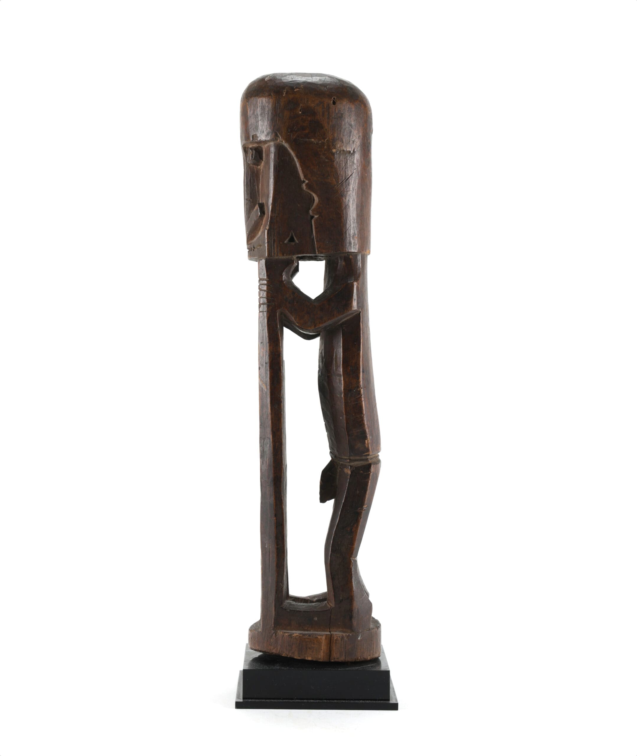 Unique Korwar statue from Geelvink Bay - ex-collection Willem Zwiep - detail photo