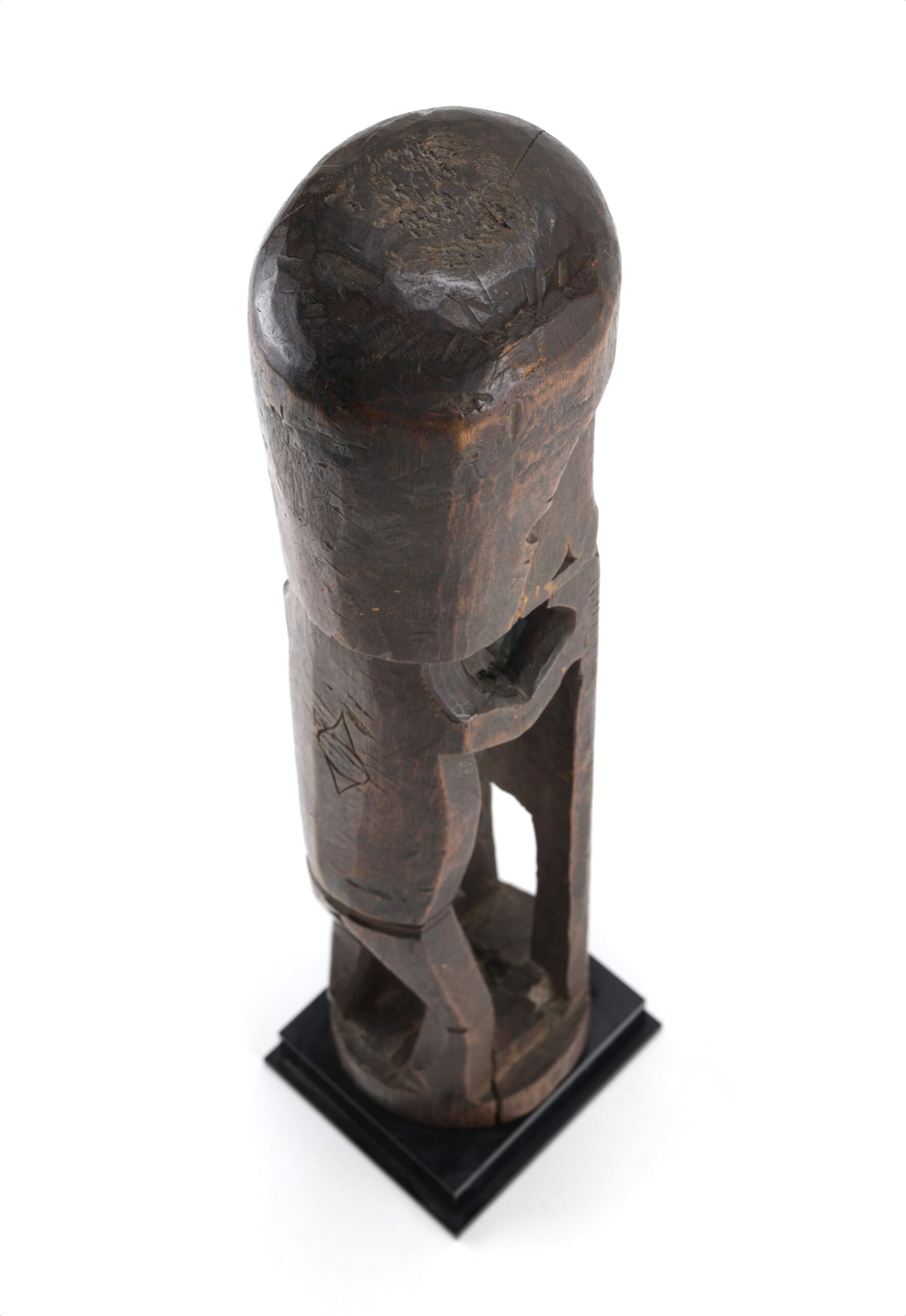 Unique Korwar statue from Geelvink Bay - ex-collection Willem Zwiep - detail photo