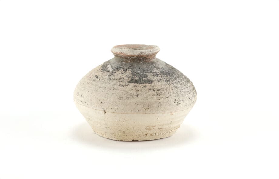 Partially glazed Song jar with signature - Jepara shipwreck - Vergulde Kat