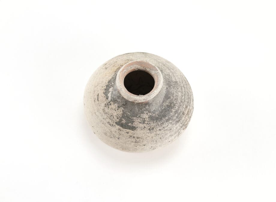 Partially glazed Song jar with signature - Jepara shipwreck - Vergulde Kat