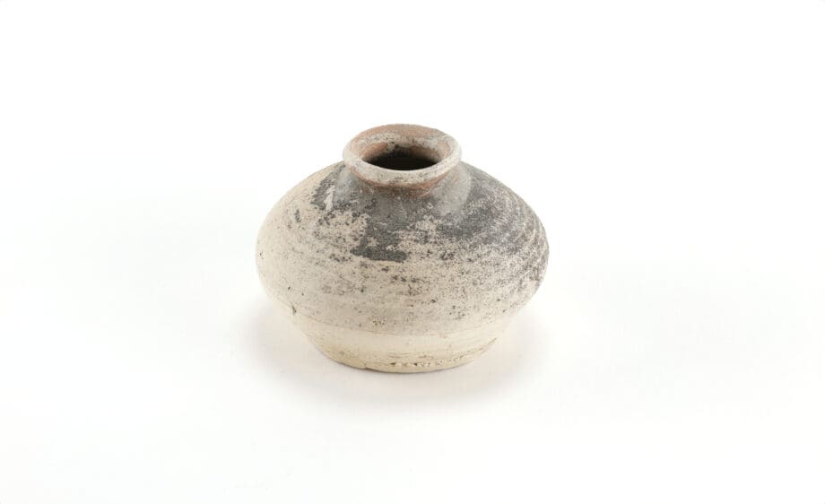 Partially glazed Song jar with signature - Jepara shipwreck - Vergulde Kat