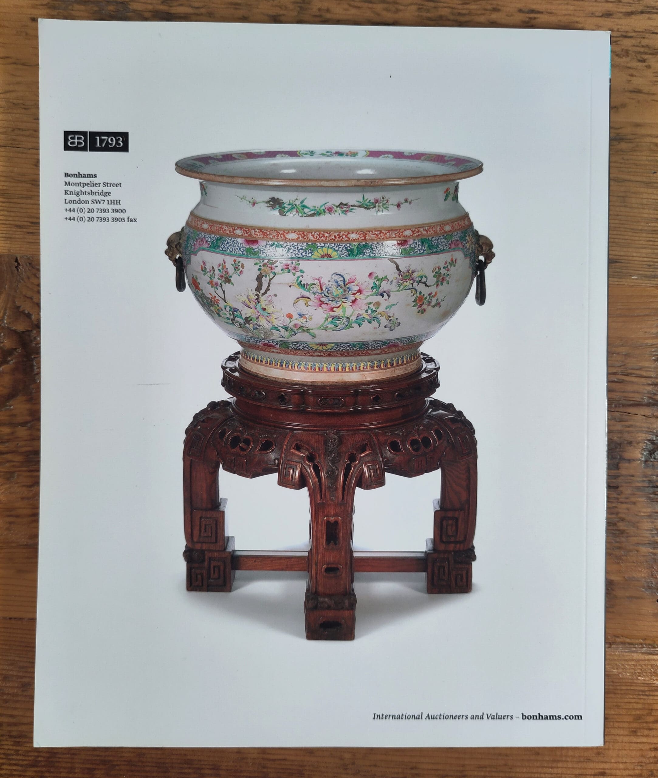 Bonhams catalogue – Chinese & Asian Works of Art – 13 May 2013 – detail photograph