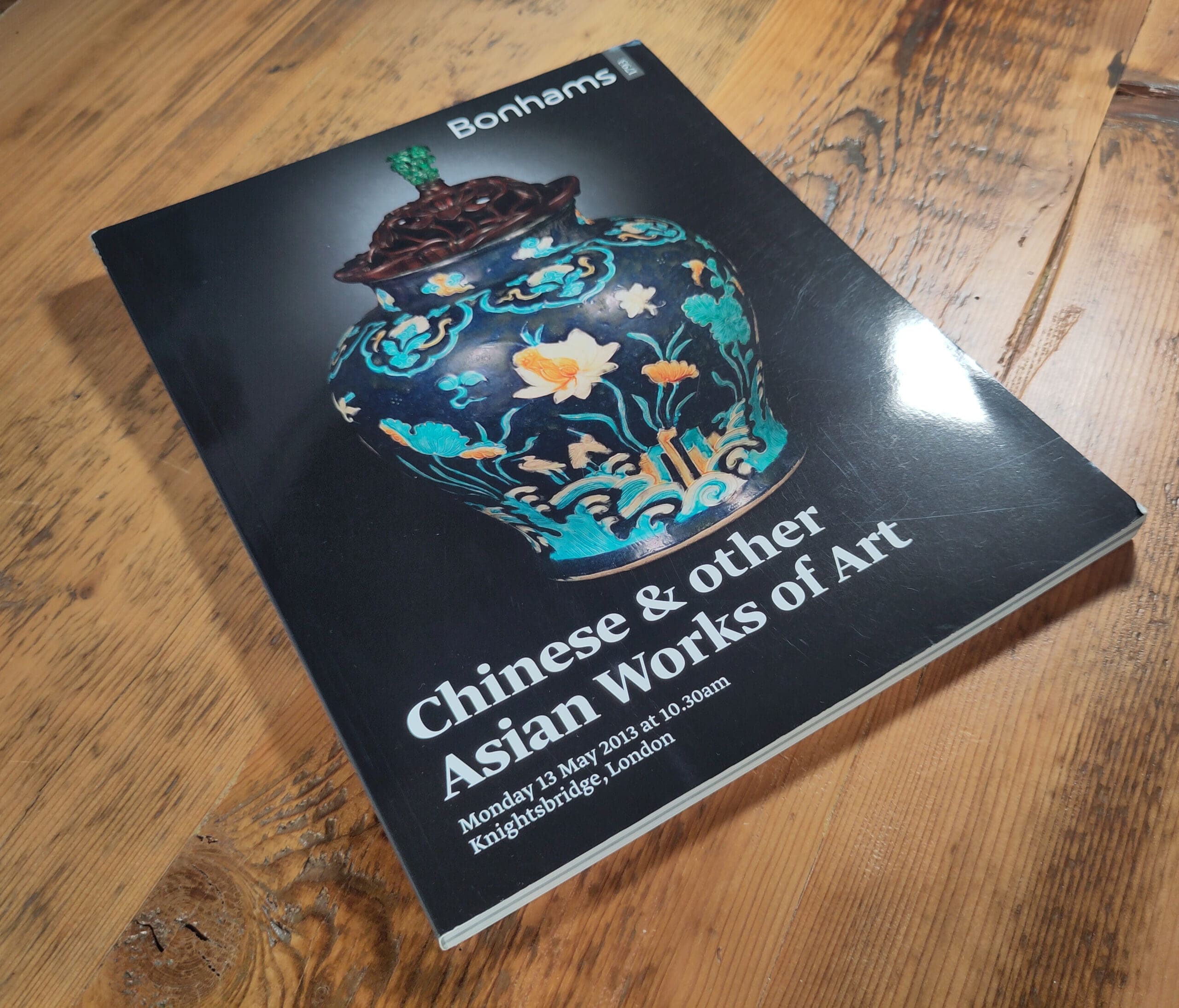 Bonhams catalogue – Chinese & Asian Works of Art – 13 May 2013 – detail photograph
