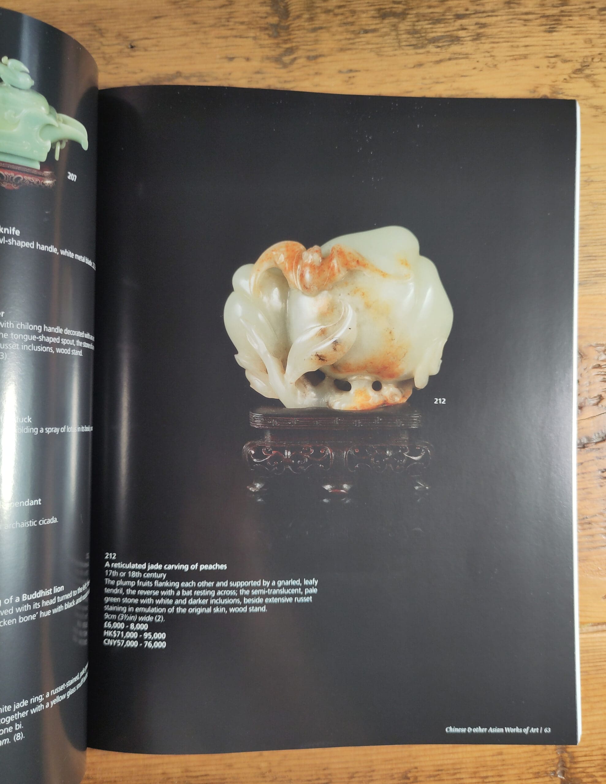 Bonhams catalogue – Chinese & Asian Works of Art – 13 May 2013 – detail photograph