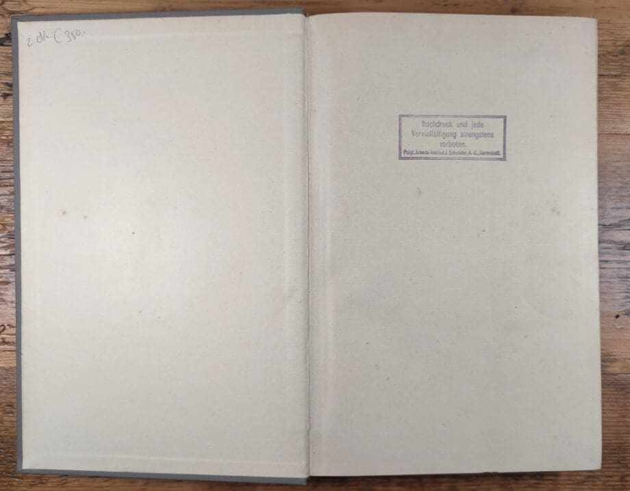 Set of 2: Illustrations of teaching models and apparatus – J. Schröder Darmstadt (1899) – Vergulde Kat