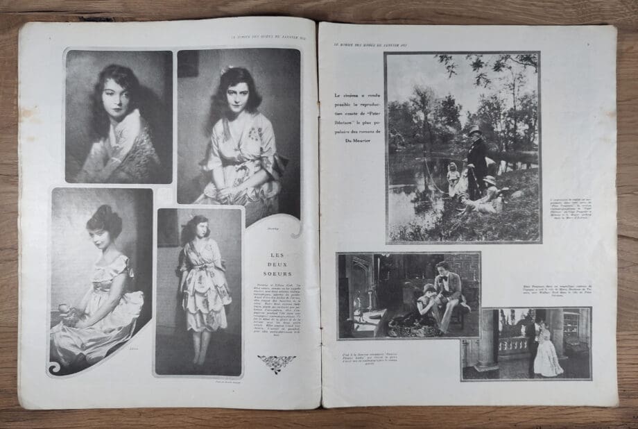 Le Miroir des Modes - January 1922, No. 1 | Vintage French Fashion Magazine with Illustration by Darly - Vergulde Kat