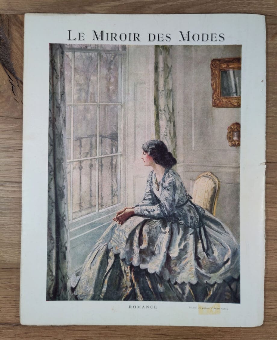 Le Miroir des Modes - February 1922, No. 2 | Art Deco Fashion magazine with Illustration by Raimon - Vergulde Kat