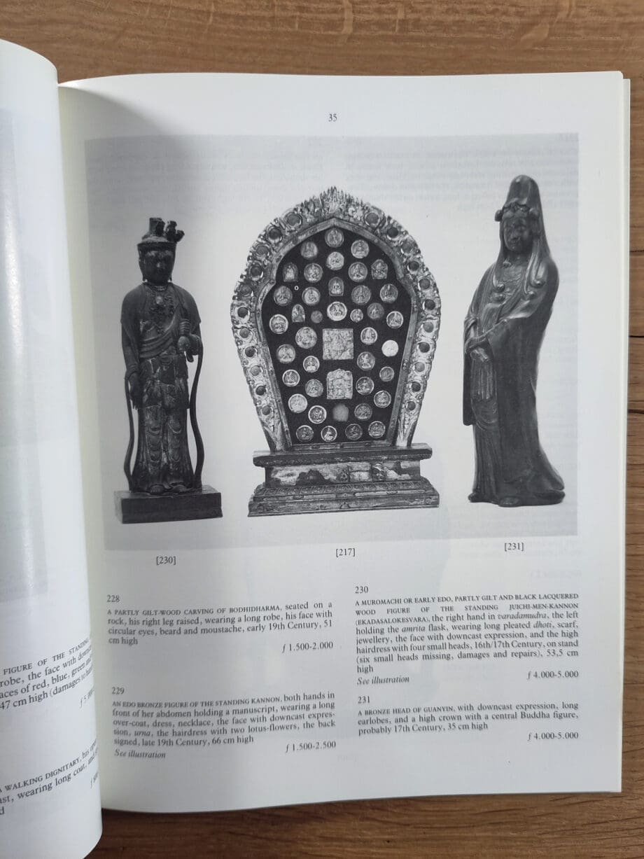 Catalogo Christie’s di Amsterdam – Scultura indiana e islamica – maggio 1987 – Vergulde Kat