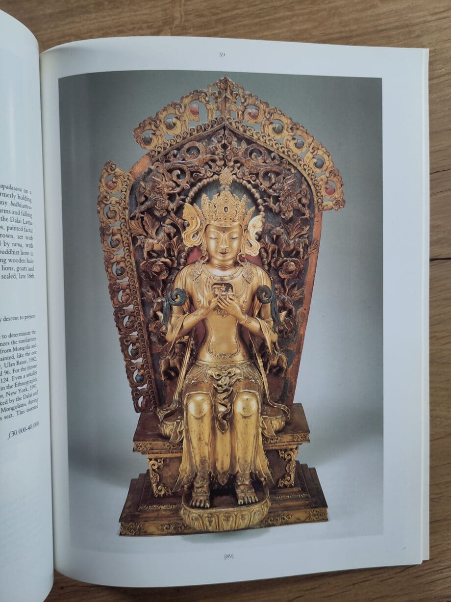 Catalogo di Christie’s Amsterdam: Arte indiana, himalayana, del Sud-Est asiatico e indonesiana – 26 aprile 1994 – Vergulde Kat