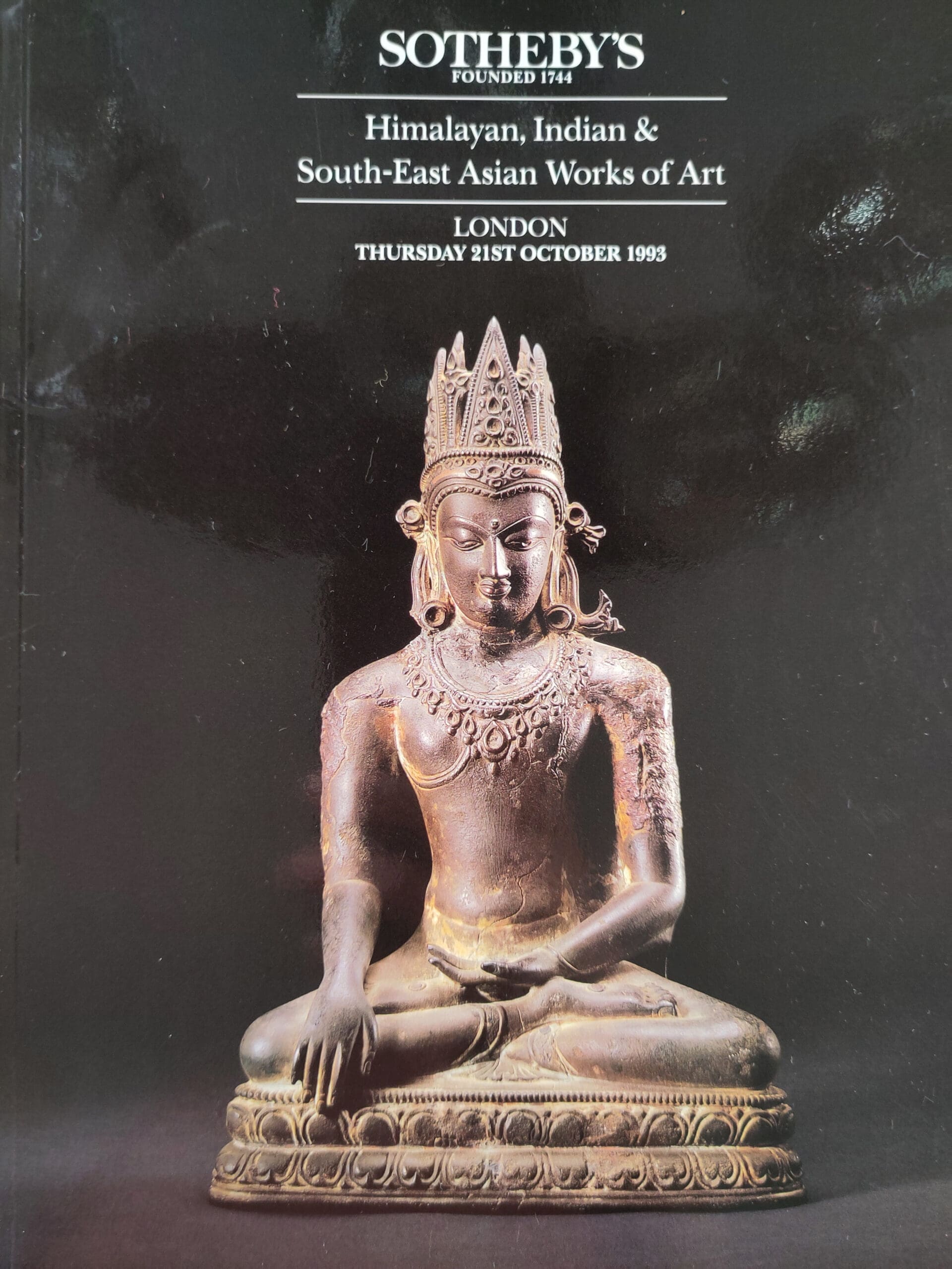 Sotheby's catalogue - Indian, Himalayan and Southeast Asian Works of Art - London 1993 - detail photo