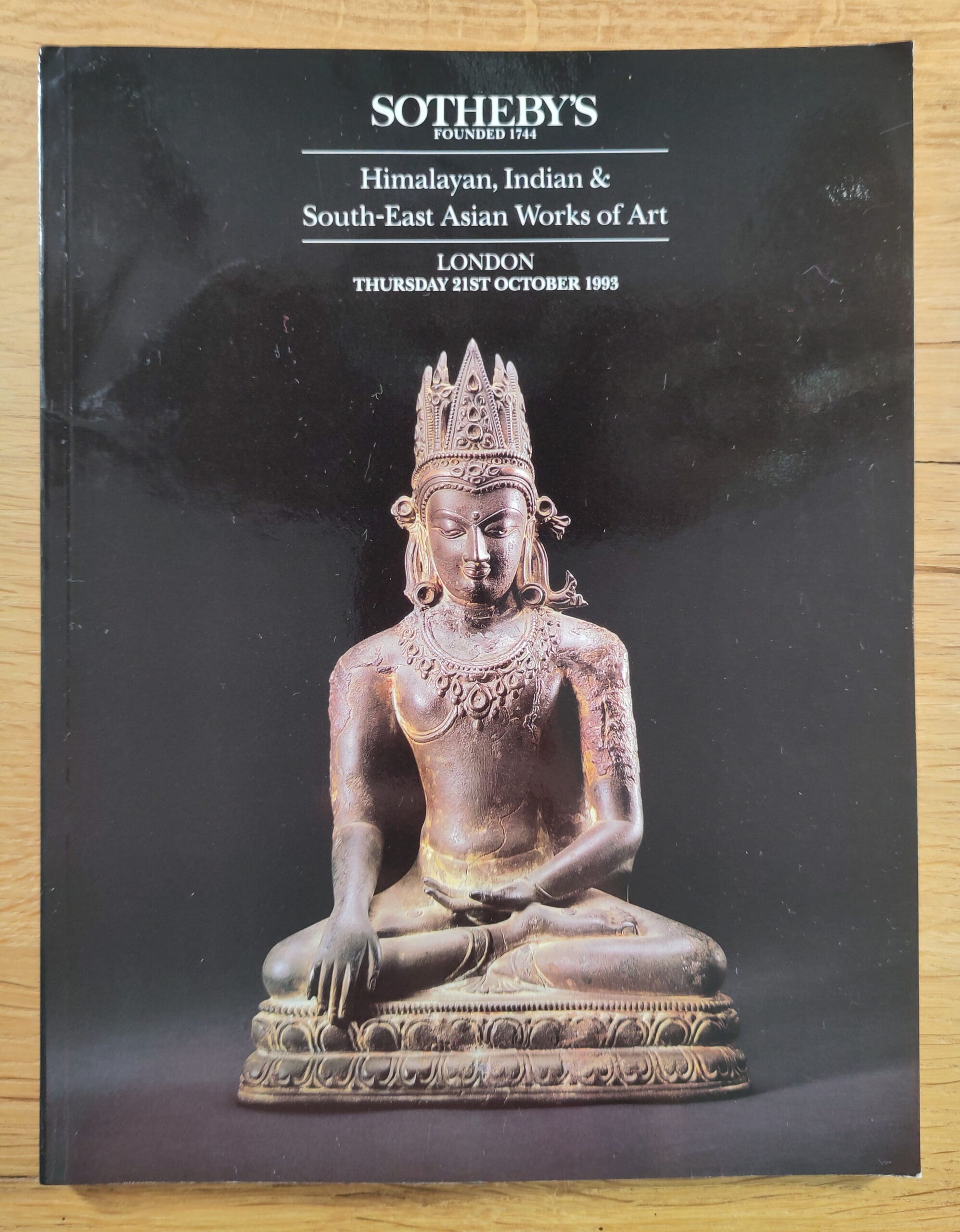 Sotheby's catalogue - Indian, Himalayan and Southeast Asian Works of Art - London 1993 - detail photo