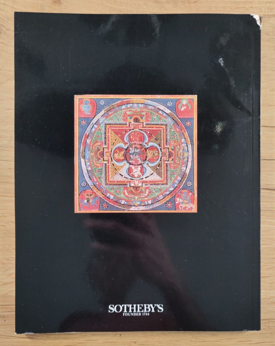 Sotheby's catalogue - Indian, Himalayan and Southeast Asian Works of Art - London 1993 - Vergulde Kat