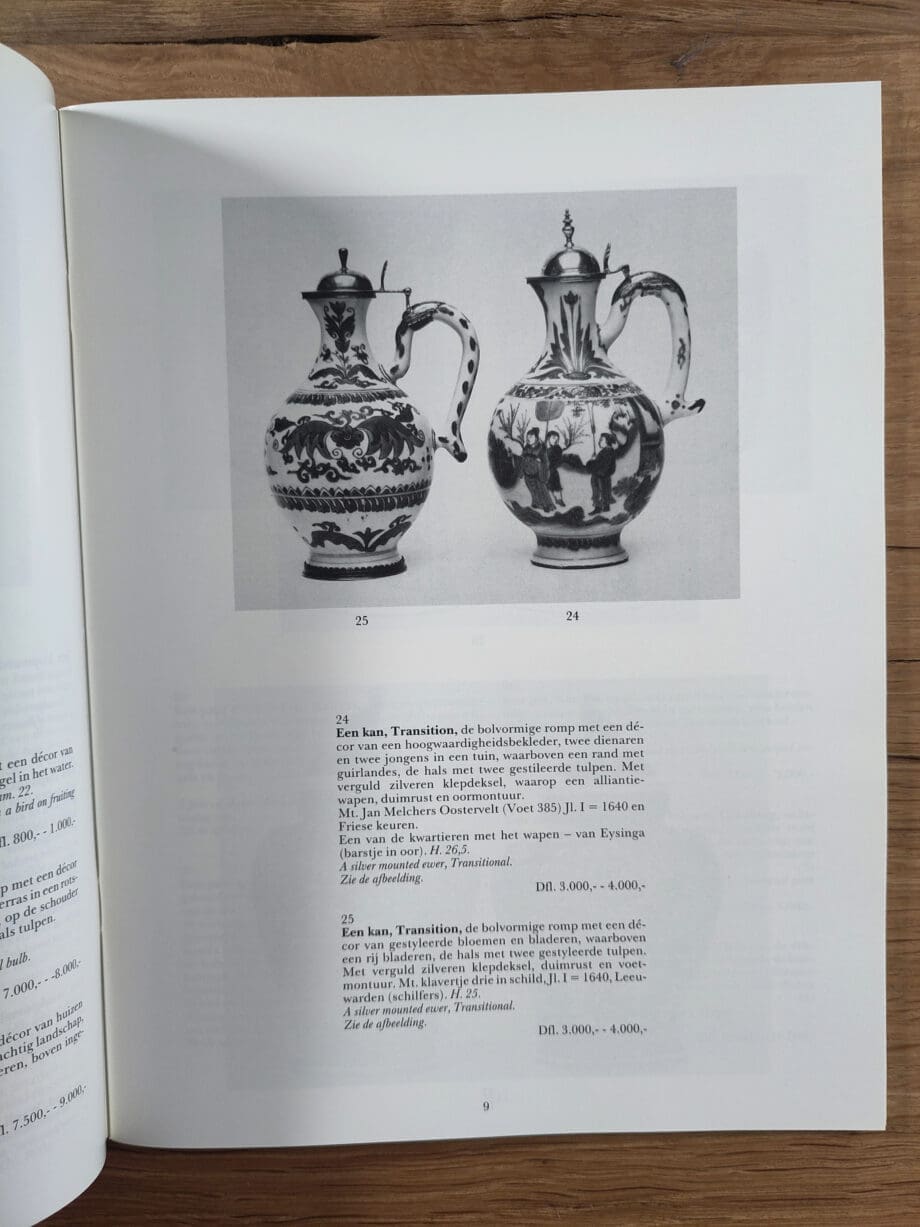 Sotheby’s catalogus Chinese & Japanese Ceramics 1986, A.A. Luyt – Vergulde Kat