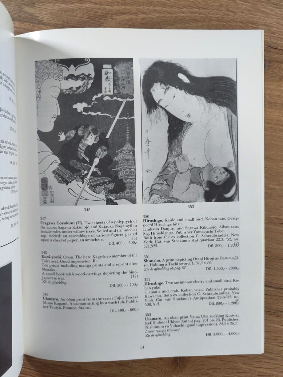 Sotheby’s catalogus Chinese & Japanese Ceramics 1986, A.A. Luyt – Vergulde Kat
