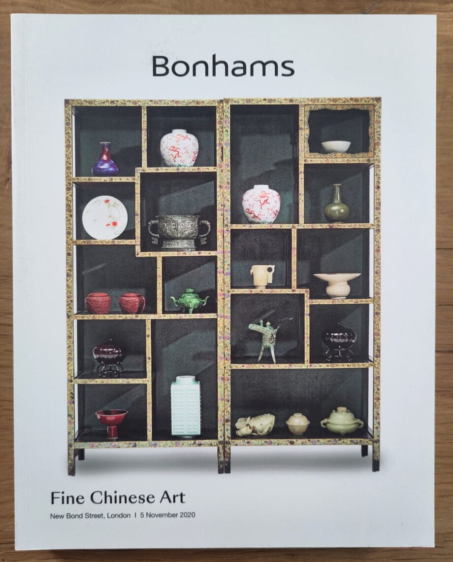 Catálogo de Bonhams – Arte chino selecto – Londres – 5 de noviembre de 2020 – Vergulde Kat