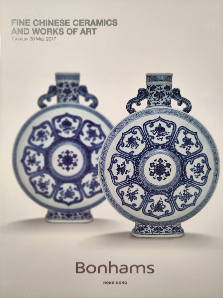 Bonhams Hong Kong – Cerámica fina y obras de arte chinas – 30 de mayo de 2017 – Vergulde Kat