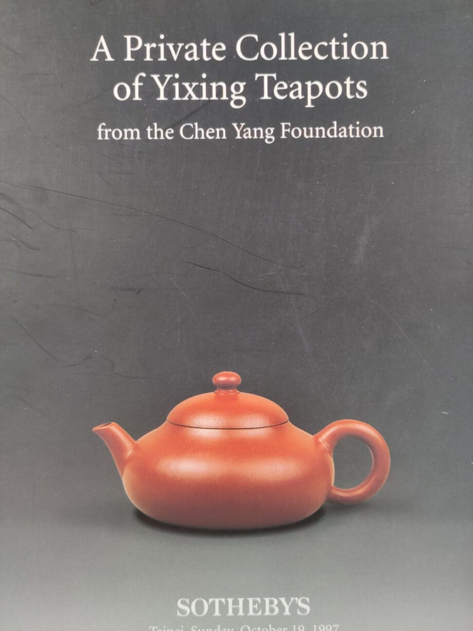 Sotheby’s – Yixing Teapots from the Chen Yang Collection – Taipei 1997 – Vergulde Kat