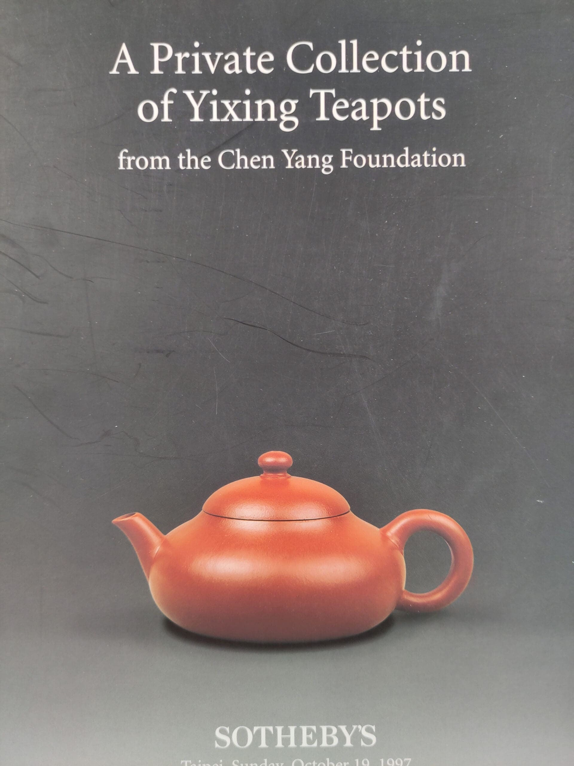 Sotheby's – Yixing Teapots from the Chen Yang Collection – Taipei 1997 – detailfoto