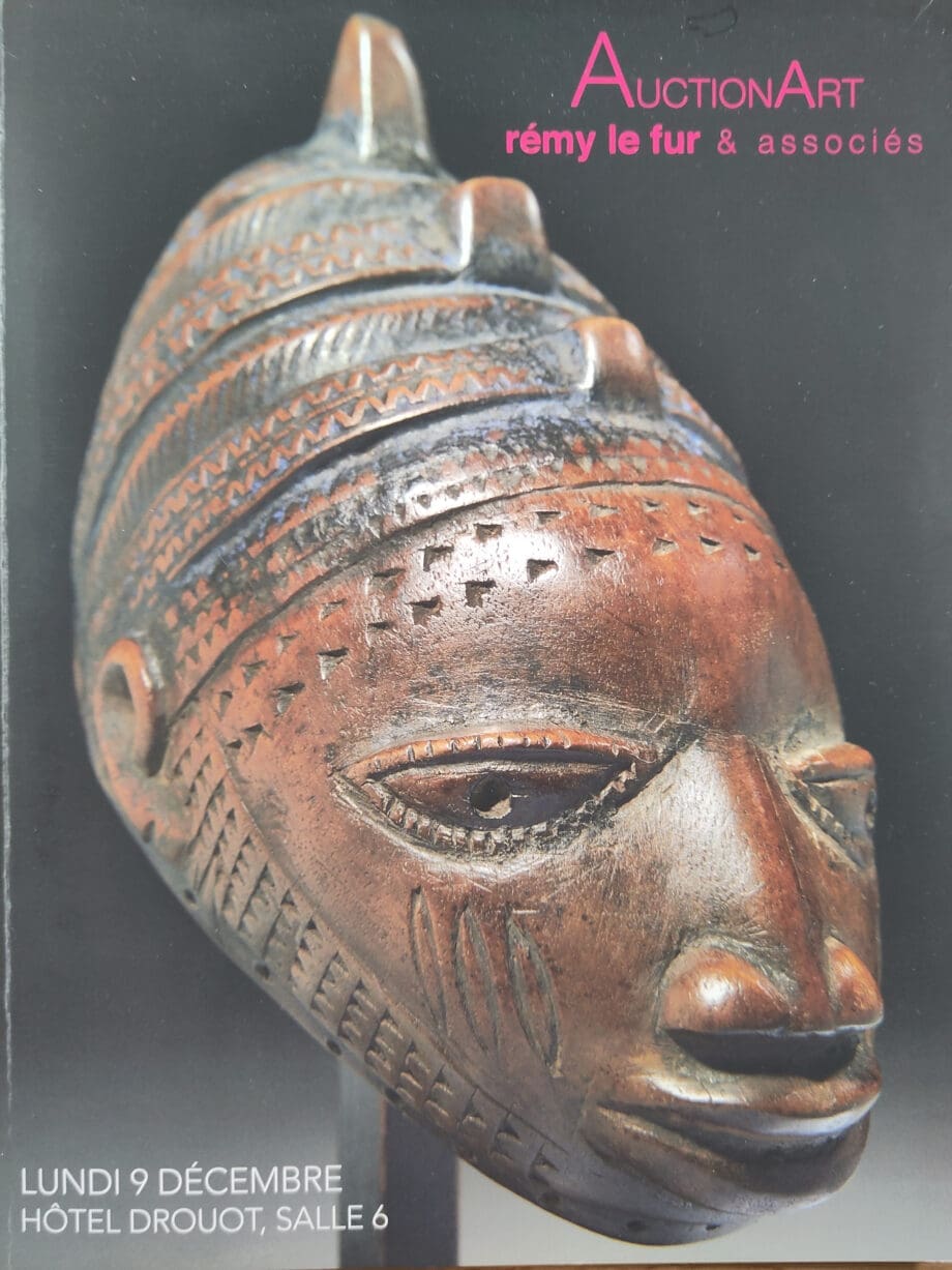 AuctionArt Rémy Le Fur – African Art – 9 December 2013 – with results list – Vergulde Kat