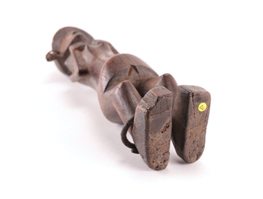 Statua degli antenati Songo dall'Angola – gioielli in metallo e fascino rituale – 36 cm – Vergulde Kat