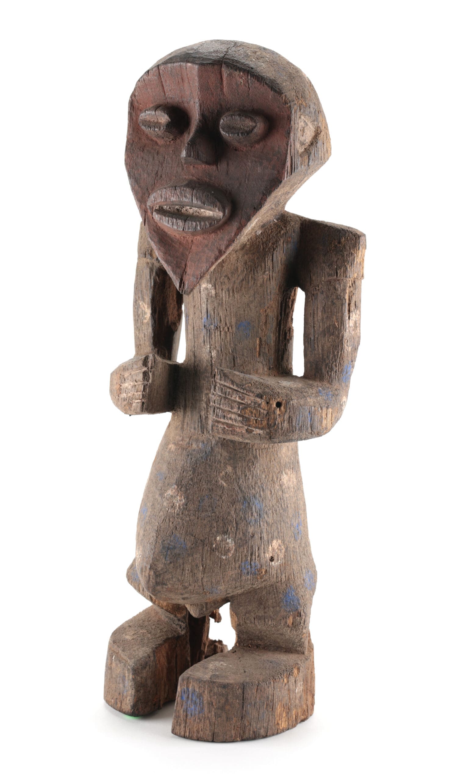 Mambila Tadep statue - ancestor figure - Cameroon/Nigeria - ex Swiss collection - detail photo