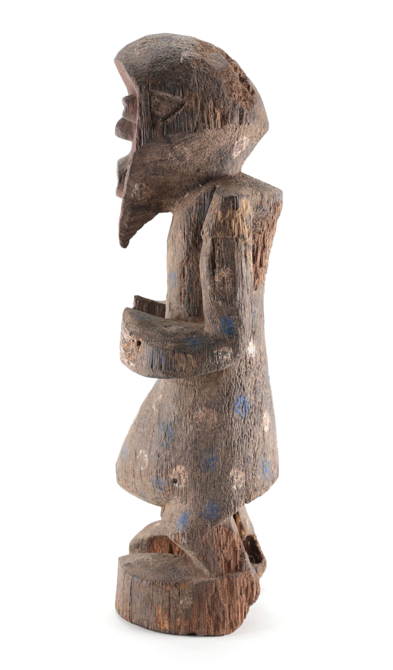 Mambila Tadep statue - ancestor figure - Cameroon/Nigeria - ex Swiss collection - detail photo
