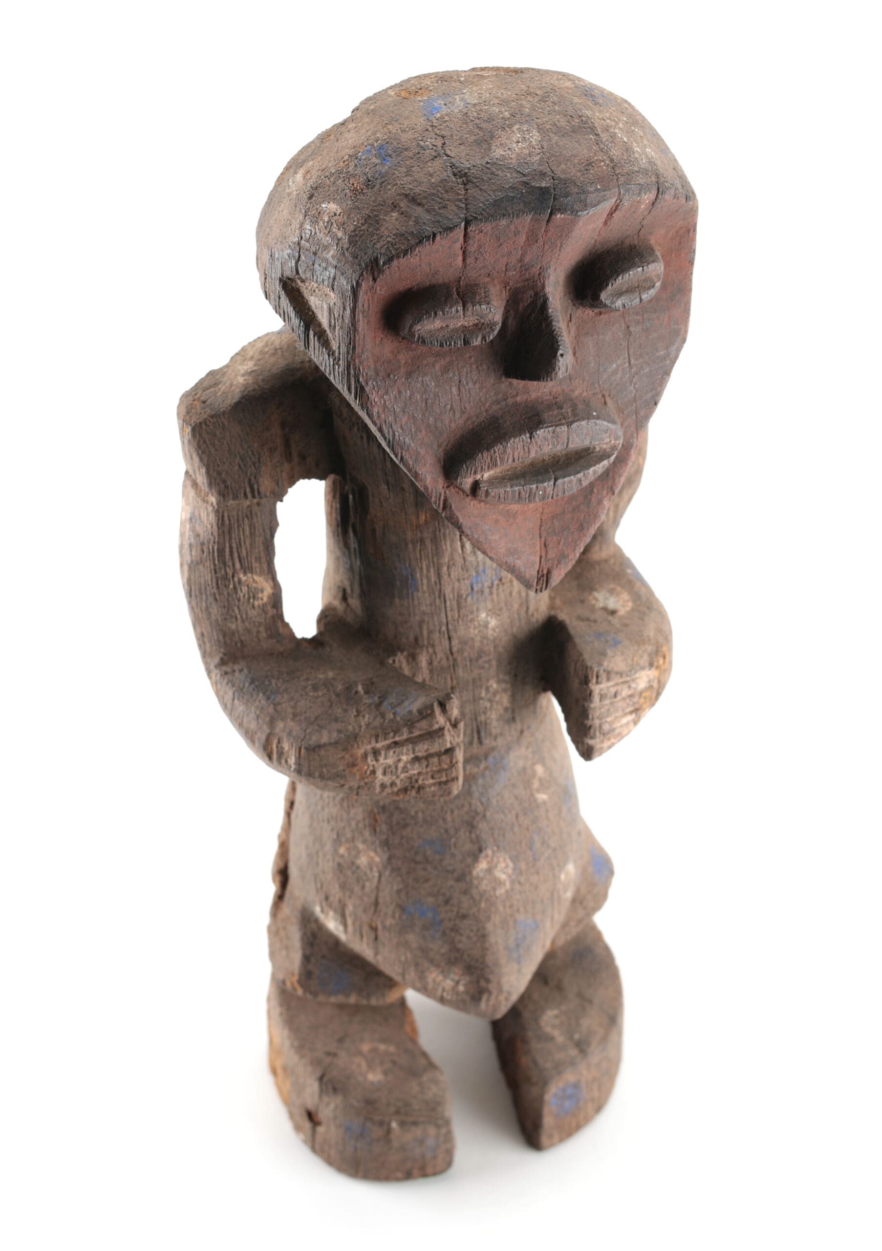 Mambila Tadep statue - ancestor figure - Cameroon/Nigeria - ex Swiss collection - detail photo