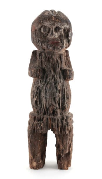 Mambila Tadep beeld – voorouderfiguur – Kameroen/Nigeria – ex Zwitserse collectie – detailfoto