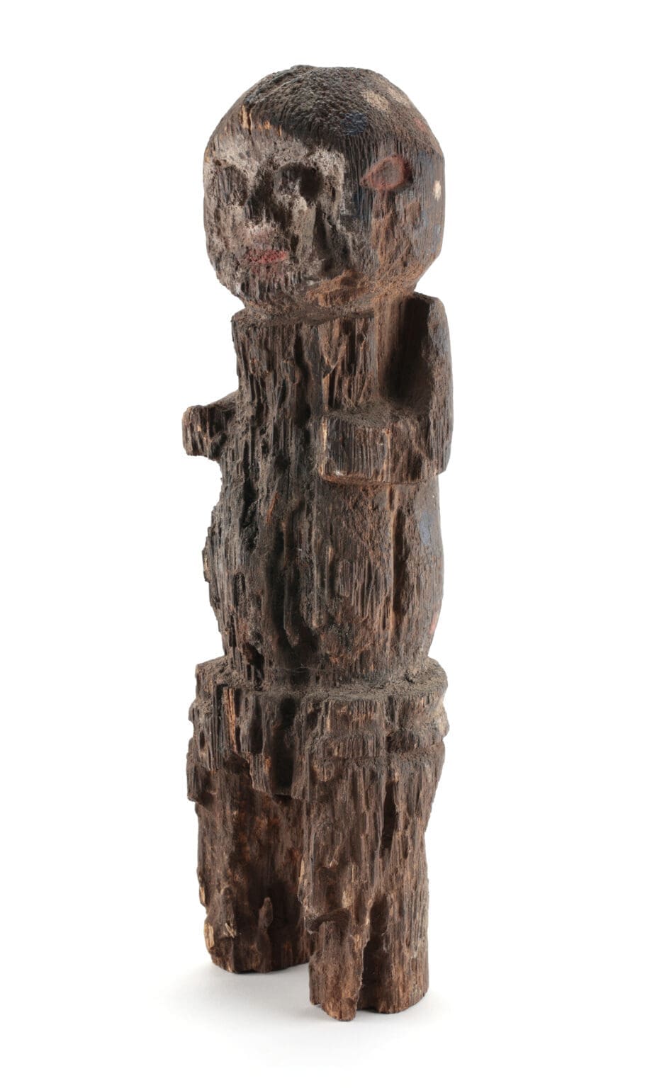 Mambila Tadep statue - ancestor figure - Cameroon/Nigeria - ex Swiss collection - Vergulde Kat