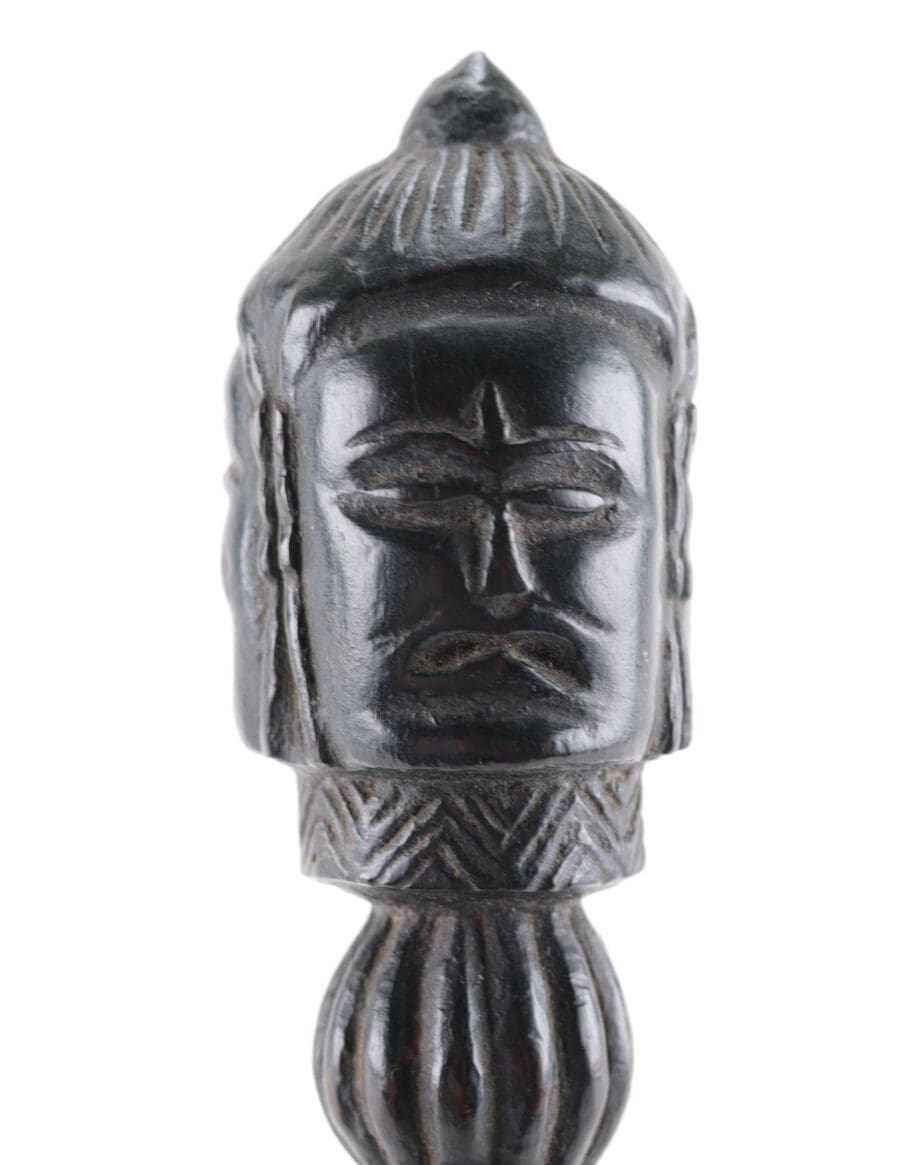 Set van vier rituele houten phurba dolken – Tibet – Vergulde Kat