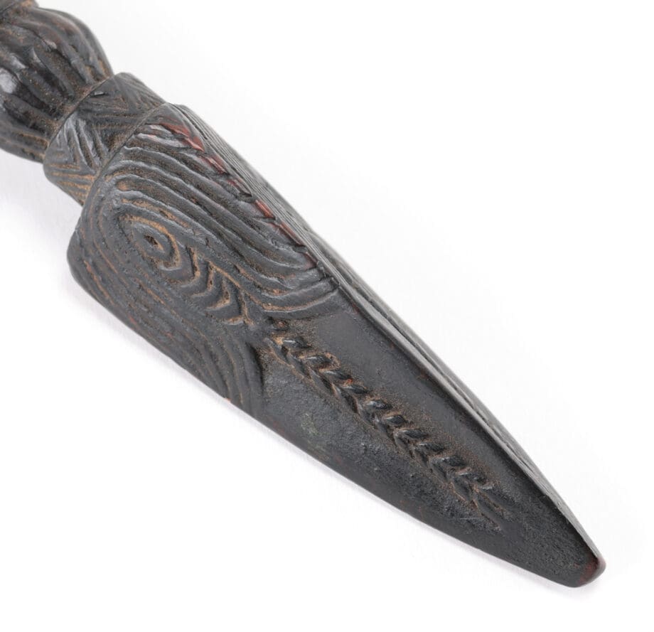 Set van vier rituele houten phurba dolken – Tibet – Vergulde Kat