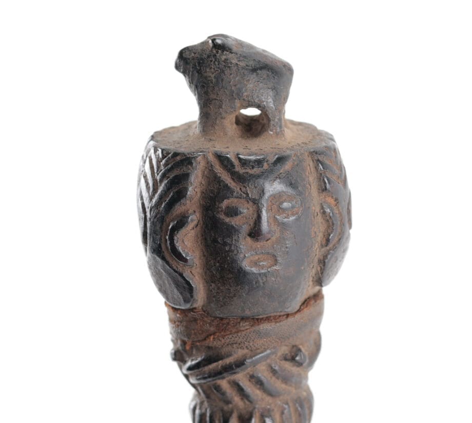 Set van vier rituele houten phurba dolken – Tibet – Vergulde Kat