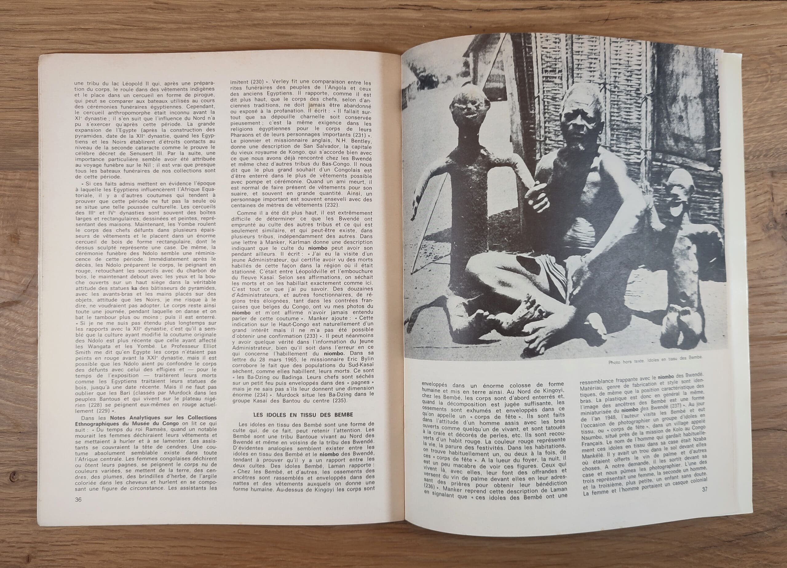 Arts d’Afrique Noire – nummer 2 – 1972 – detailfoto