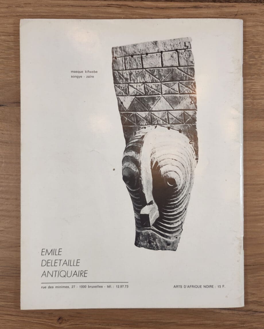 Arts d’Afrique Noire – nummer 2 – 1972 – Vergulde Kat