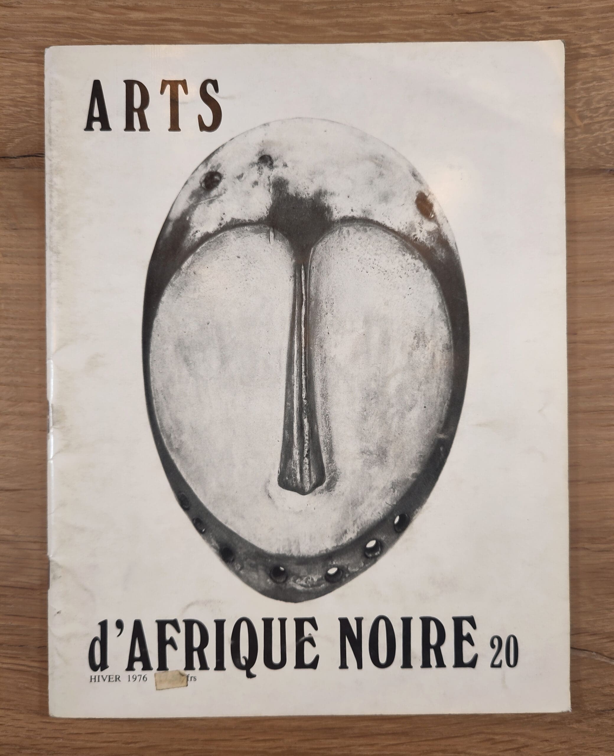 Arts d’Afrique Noire – nummer 20 – 1976 – detailfoto