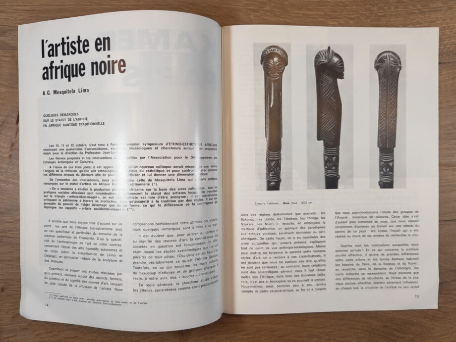 Arts d'Afrique Noire - number 27 - 1978 - Vergulde Kat