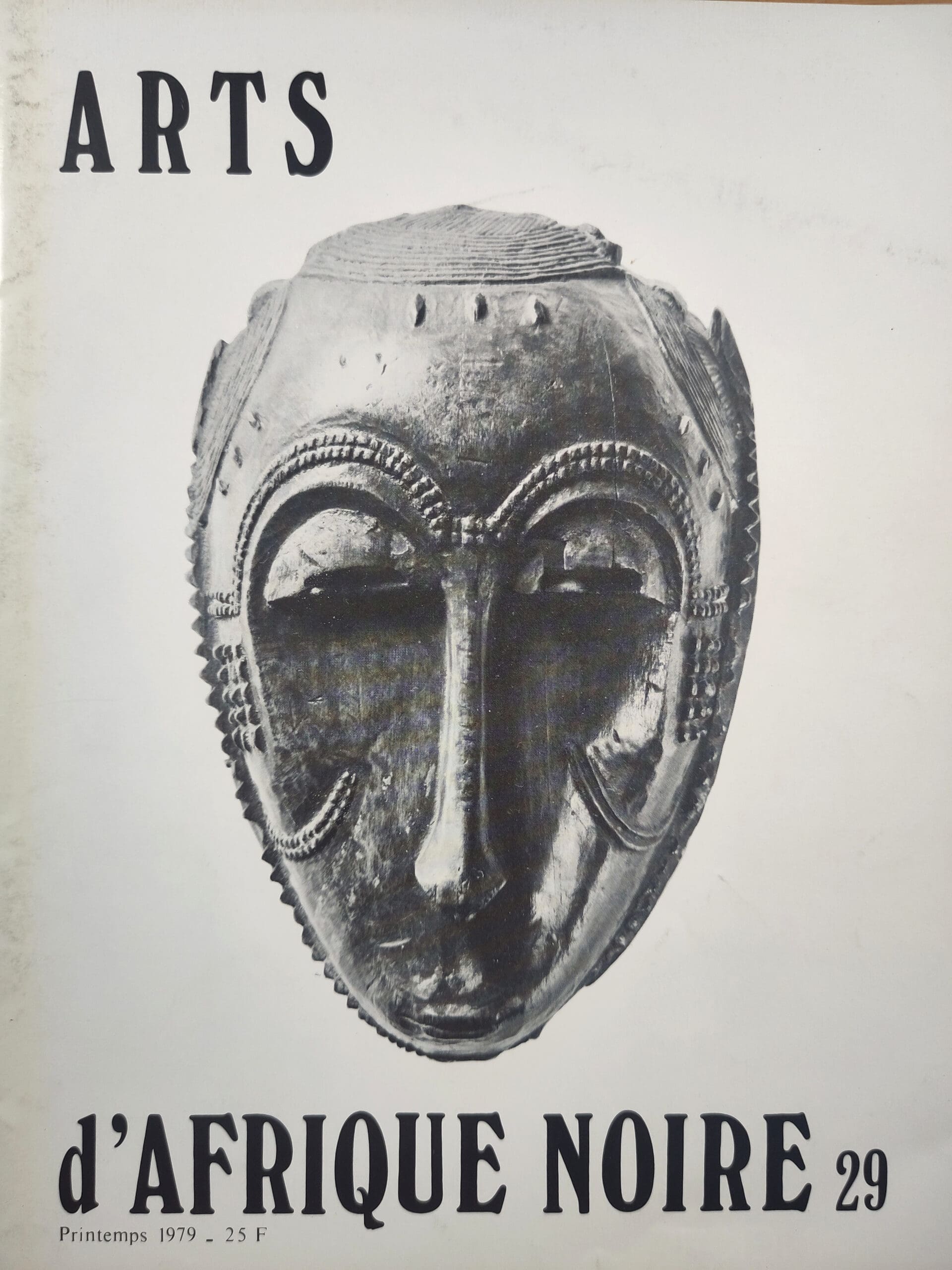 Artes de África Negra – número 29 – 1979 – foto de detalle